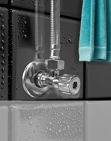 Robinet coltar cu ventil SIRIUS Optima racorduri inox